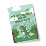 Personalised Sign For Boys Bedroom Dinosaur Print Decor Wall Art