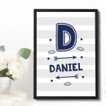 Boys Bedroom Sign Personalised,Boys Bedroom Decor, Nursery Print