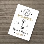 New Home Gift Personalised First Home New Home Print Home Decor