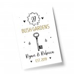 New Home Gift Personalised First Home New Home Print Home Decor