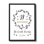 New Home Gift First Home 1st Home Personalised House Warming
