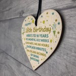 16th Birthday Gift For Daughter Son 16th Birthday Card Heart