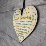 21st Birthday Gift For Daughter Son 21st Birthday Card Heart