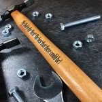 Dad Is The Best Engraved Hammer Fathers Day Gifts