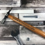 Dad Is The Best Engraved Hammer Fathers Day Gifts