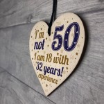 Birthday Gift For Women Men 50th Birthday Gift For Him Her Sign