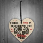 Funny Wooden Plaque 50th Birthday Gifts Friendship Sign Novelty 