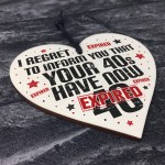 Funny Wooden Plaque 50th Birthday Gifts Friendship Sign Novelty 