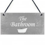Bathroom Sign For Door Bathroom Sign Accessories Shabby Chic