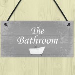Bathroom Sign For Door Bathroom Sign Accessories Shabby Chic
