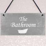 Bathroom Sign For Door Bathroom Sign Accessories Shabby Chic