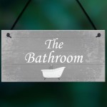 Bathroom Sign For Door Bathroom Sign Accessories Shabby Chic