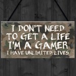 Bedroom Signs For Door Gaming Sign Gamer Gift For Son Dad Sign