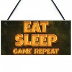 Gaming Sign Neon Sign Effect Retro Gaming Sign For Boys Bedroom