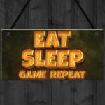 Gaming Sign Neon Sign Effect Retro Gaming Sign For Boys Bedroom