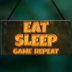 Gaming Sign Neon Sign Effect Retro Gaming Sign For Boys Bedroom