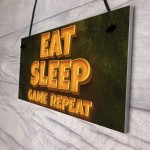 Gaming Sign Neon Sign Effect Retro Gaming Sign For Boys Bedroom