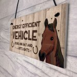 Horse Sign Funny Signs About Horses Stable Sign Birthday Xmas