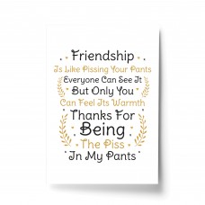 Best Friend Gift Funny Friendship Gift Print Thank You Birthday