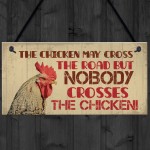 hicken Signs For The Garden Funny Chicken Coop Hen House Plaque