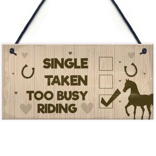 Horse Lover Gift Horse Sign Funny Gift For Friend Horse Signs