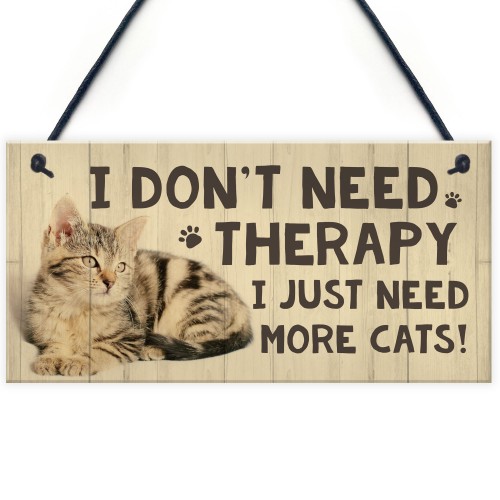 Cat Sign For Home Funny Cat Gift For Cat Lover Birthday Xmas