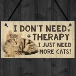 Cat Sign For Home Funny Cat Gift For Cat Lover Birthday Xmas