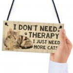 Cat Sign For Home Funny Cat Gift For Cat Lover Birthday Xmas
