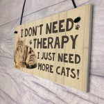 Cat Sign For Home Funny Cat Gift For Cat Lover Birthday Xmas