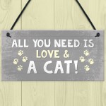 Cat Signs For Home Cat Door Sign Birthday Xmas Gift For Cat Love