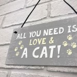Cat Signs For Home Cat Door Sign Birthday Xmas Gift For Cat Love