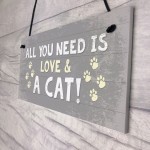 Cat Signs For Home Cat Door Sign Birthday Xmas Gift For Cat Love