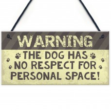 Dog Sign For Home Beware Of The Dog Sign Funny Dog Gift Plaque