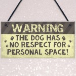 Dog Sign For Home Beware Of The Dog Sign Funny Dog Gift Plaque