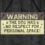 Dog Sign For Home Beware Of The Dog Sign Funny Dog Gift Plaque
