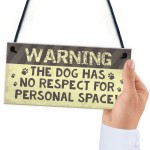 Dog Sign For Home Beware Of The Dog Sign Funny Dog Gift Plaque