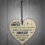 Birthday Christmas Gift for Uncle Super Hero Theme Novelty Uncle