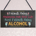 Funny Sign For Home Bar Man Cave Pub Bar Funny Alcohol Beer Gin