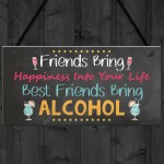 Funny Sign For Home Bar Man Cave Pub Bar Funny Alcohol Beer Gin
