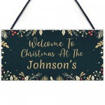 Welcome To Christmas Decoration Xmas Tree New Home Gift