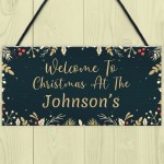 Welcome To Christmas Decoration Xmas Tree New Home Gift
