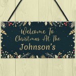 Welcome To Christmas Decoration Xmas Tree New Home Gift
