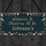 Welcome To Christmas Decoration Xmas Tree New Home Gift