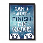 Gaming Print For Xbox Fan Hanging Gaming Sign Framed For Bedroom