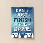 Gaming Print For Xbox Fan Gaming Sign For Boys Bedroom Man Cave