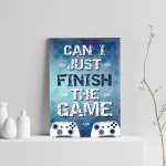 Gaming Print For Xbox Fan Gaming Sign For Boys Bedroom Man Cave