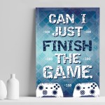 Gaming Print For Xbox Fan Gaming Sign For Boys Bedroom Man Cave