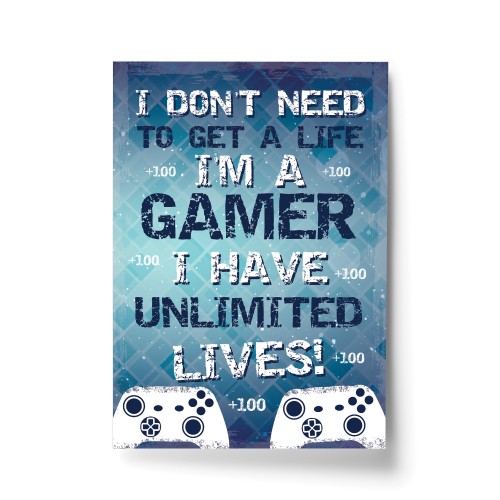 Boys Bedroom Decor Gaming Print Gamer Gift For Son Bedroom Art