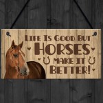 Stable Door Signs Horse Lover Gifts Horse Pony Sign and Plaques