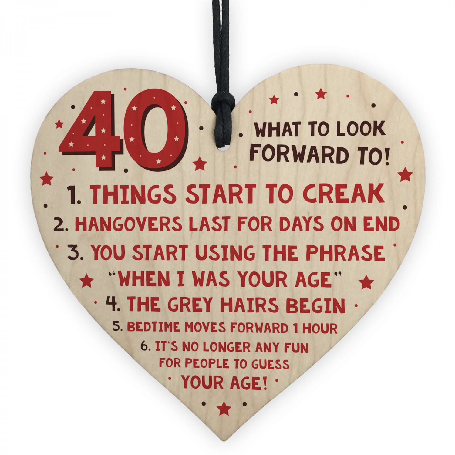 Turning 40 Card Funny 40th Birthday Gifts For Women Or Men